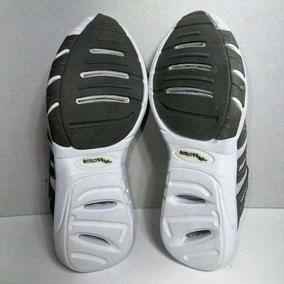 Scrubs RX Womens Athletic Shoes Size 9 White/Grey Mesh Slip-On Lightweight - Picture 4 of 5